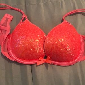 Victoria secret sequin push up bra